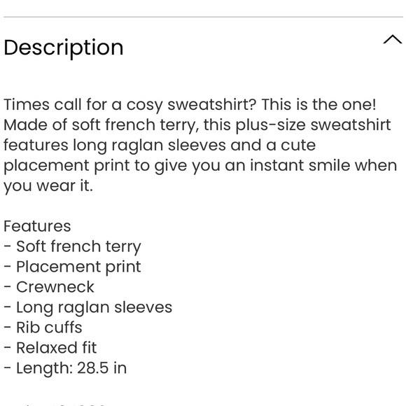 New Cotton Blend Navy Sweatshirt - Picture 7 of 8